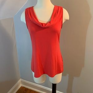 Banana Republic Sleeveless Blouse Size M Orange